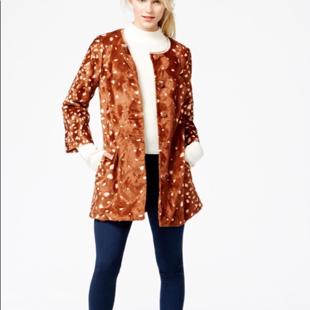 FAUX FUR MAISON JULES JACKET